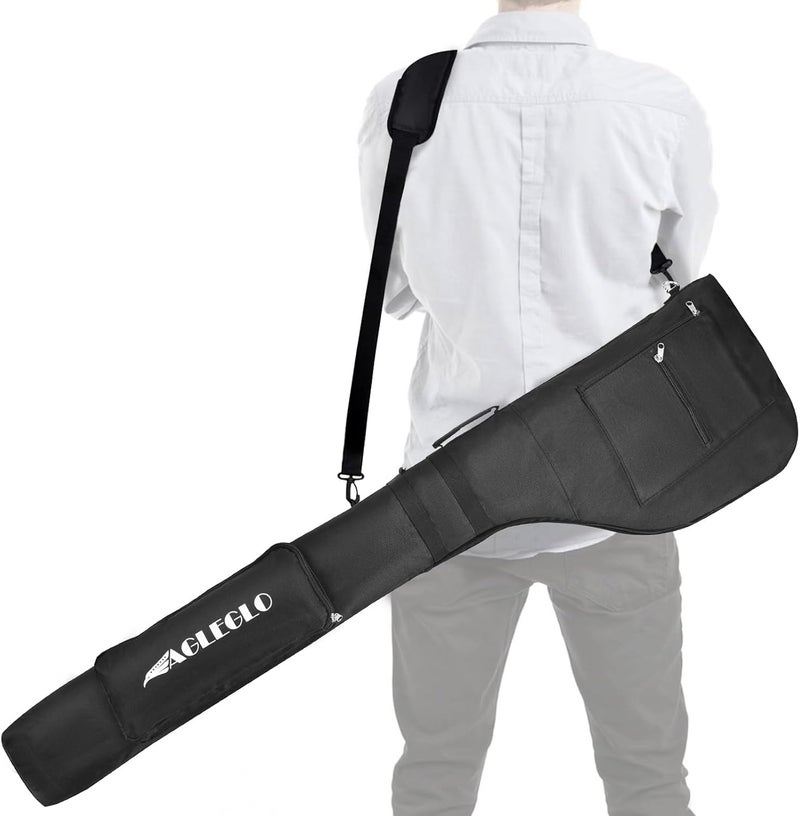 prowithlin EagleGlo Golf Bag, Golf Travel Bag Foldable & Adjustable, Golf Carry Bag Holds A Full Set of Clubs, Golf Bags for 8-10 Golf Clubs, Small Golf Bag Practice Bag, Carry Golf Bags for Men, Women - Image 1